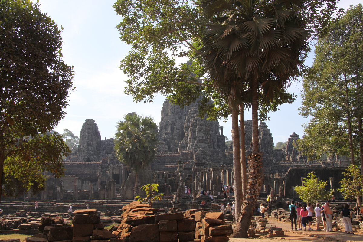 Одна из видовых точек  Ангкора