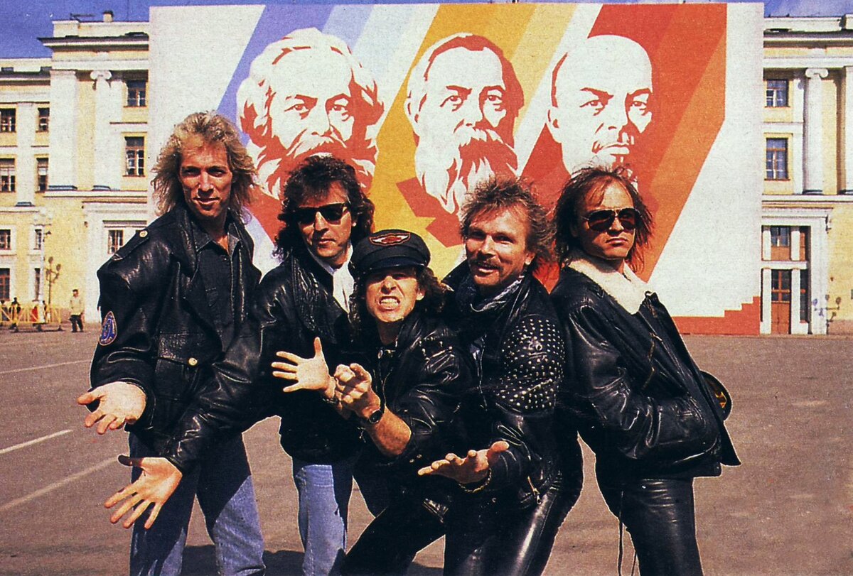 Scorpions. Фото взято из открытого доступа в Интернете