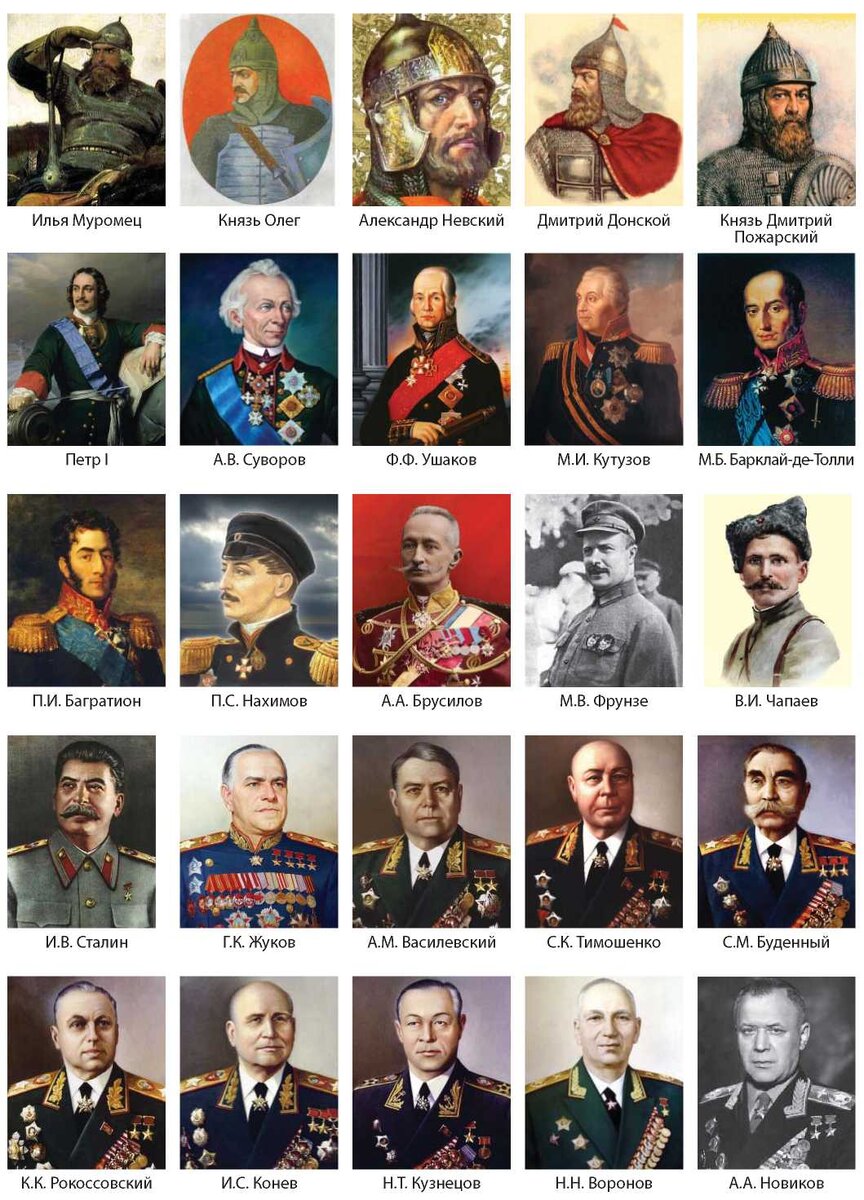 Главные герои России!