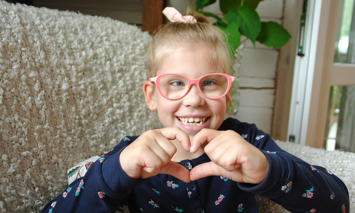 Аня Бражникова, подопечная фонда "Алёша"