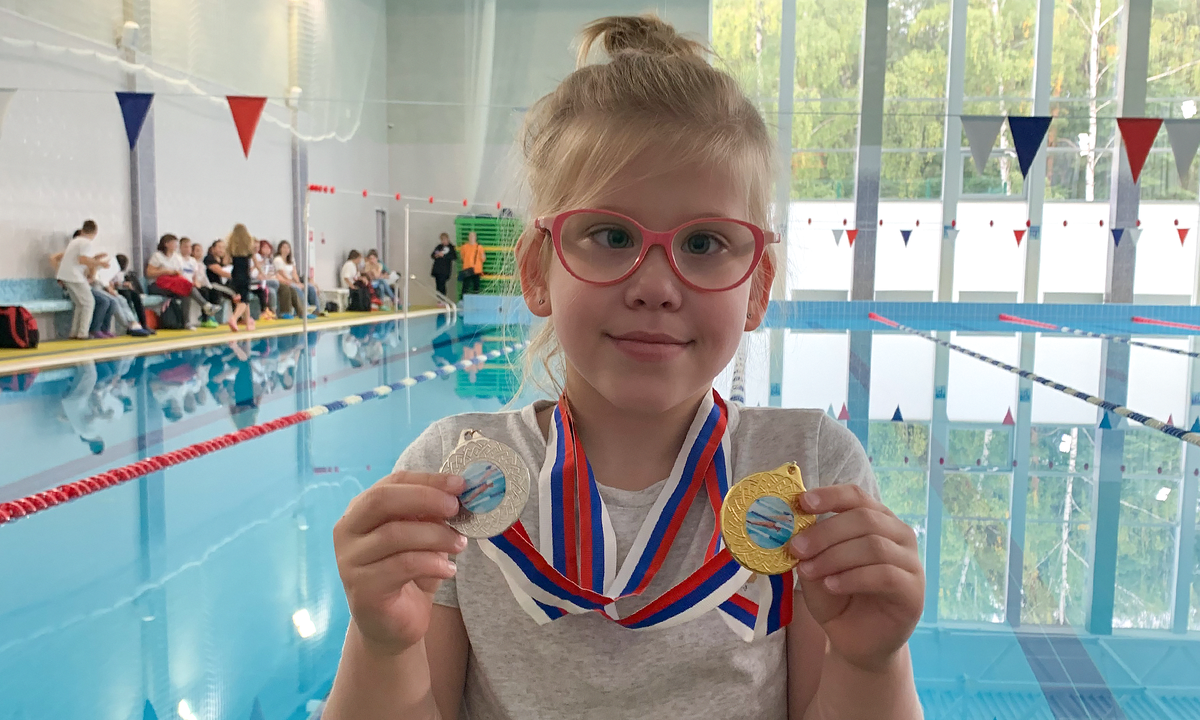 Аня Бражникова, подопечная фонда "Алёша"