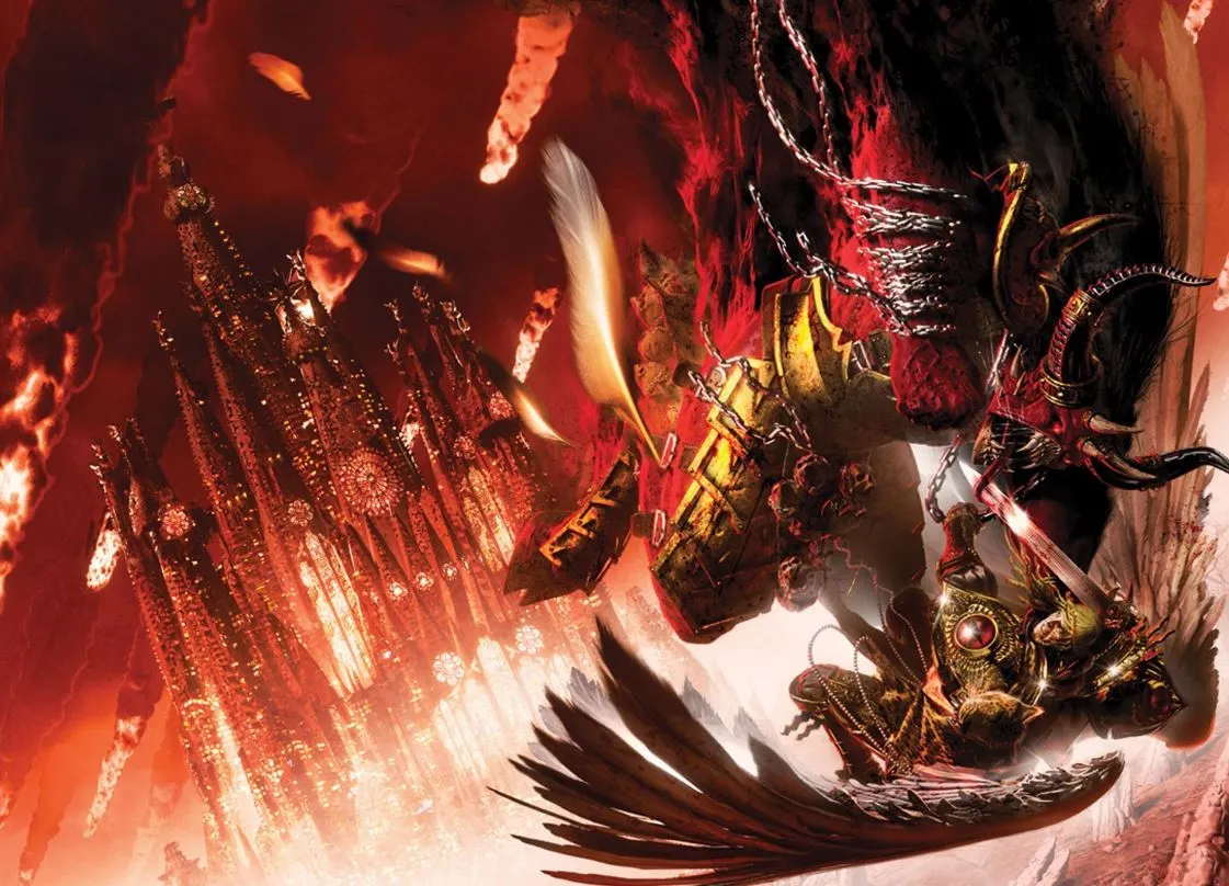 Сангвиний  против  демона