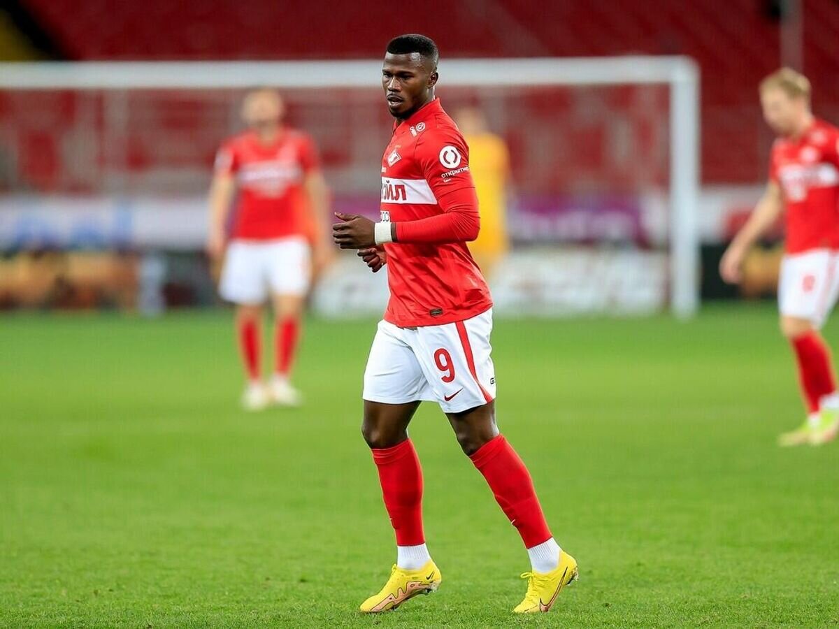    Нападающий "Спартака" Кейта Бальде© пресс-служба ФК "Спартак"