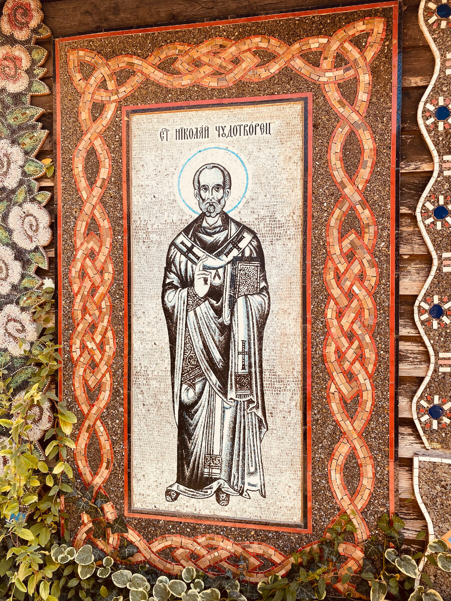 📸📍фотолокация: мозаика на территории Бисерного храма; Бахчисарайский район; Крым