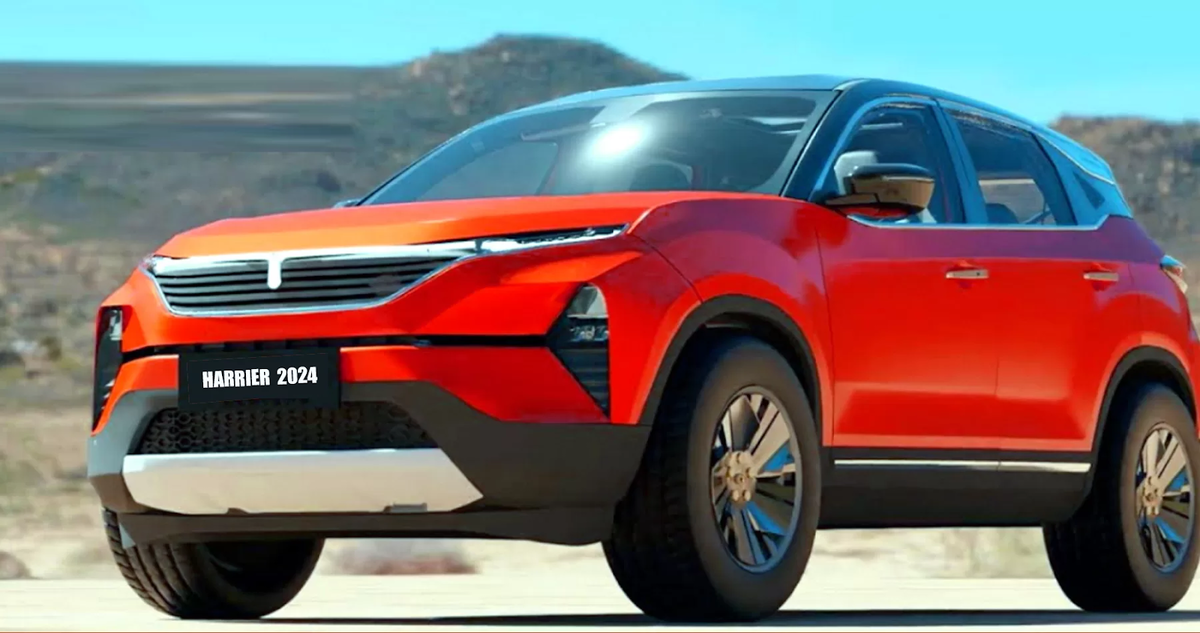 Предположительный внешний вид Tata Harrier до проведения официальной презентации 