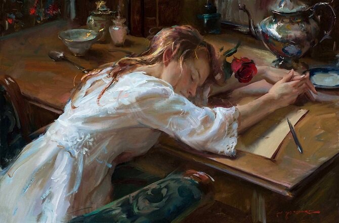 Даниэль ф. Герхартц (Daniel Gerhartz). Незаконченное письмо