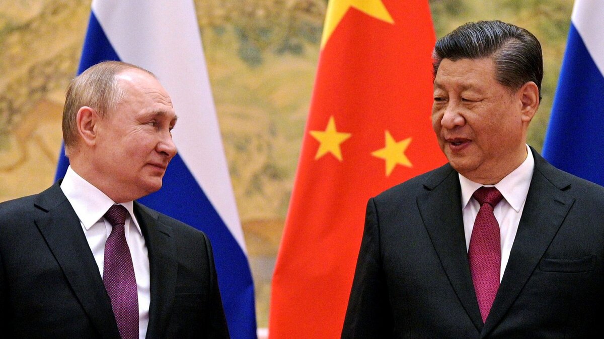 Владимир Путин и Председатель КНР Си Цзиньпин.