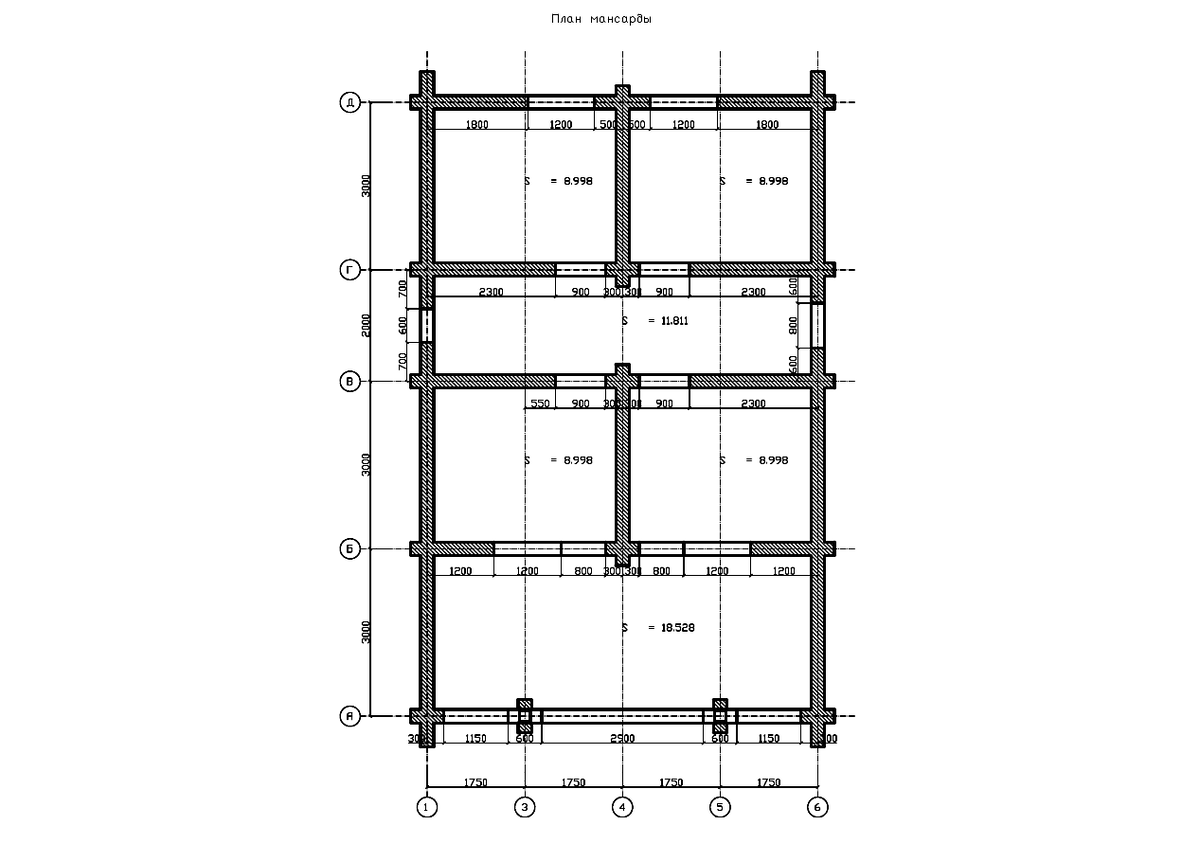 План 2-го этажа