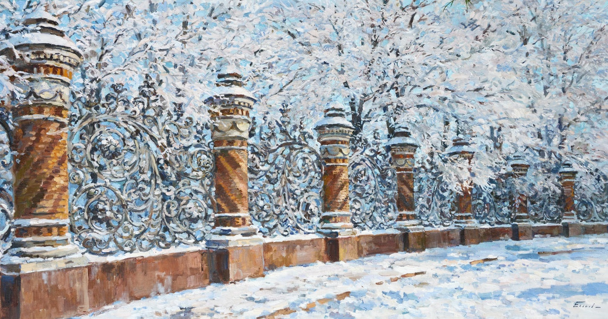 Павел Еськов. Петербург. Зимнее кружево