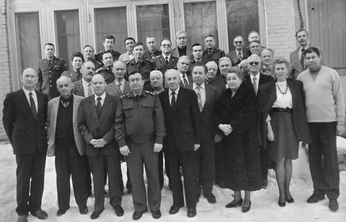 Фото из архива автора. Личный состав ЦВВК МО СССР.