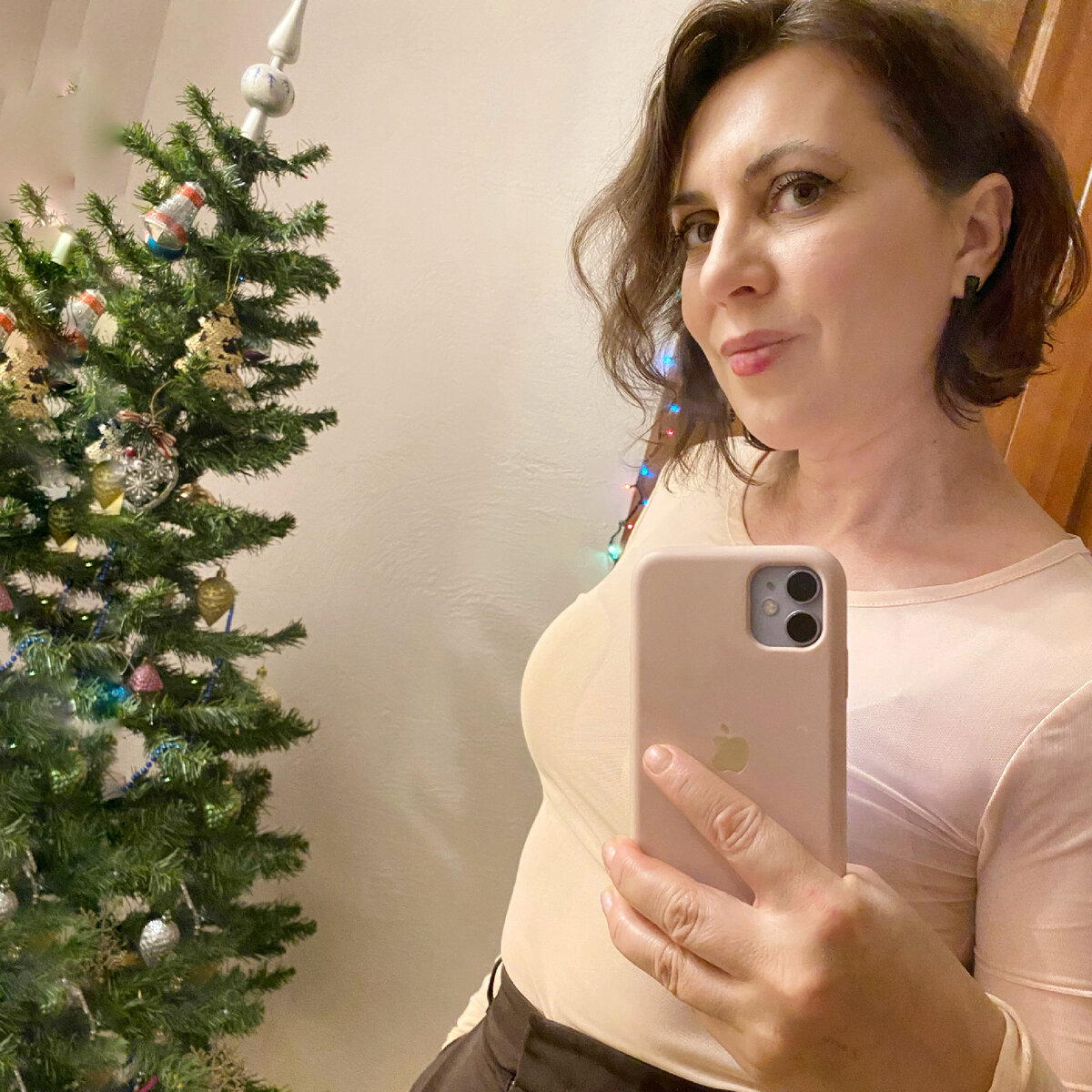 Эвелина Гаевская, соцсети @evelinagaevskaya, предновогоднее фото двухлетней давности 