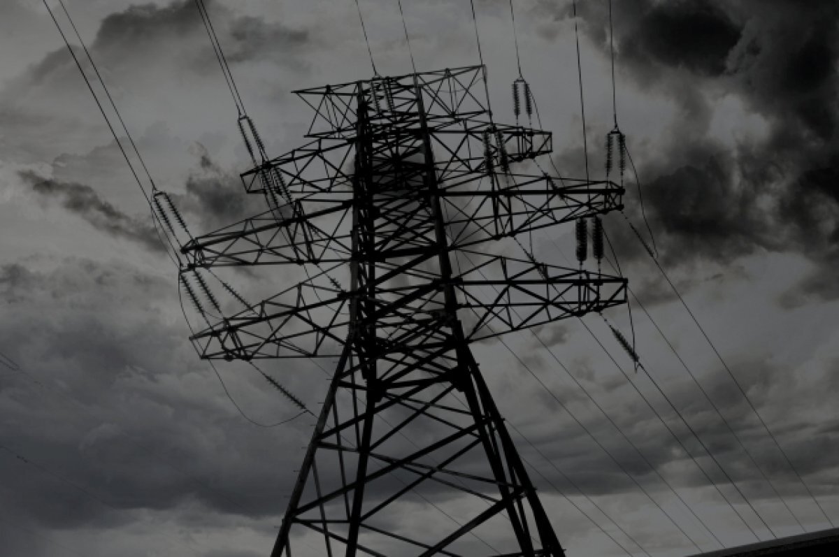    В Ростовской области из-за обрыва ЛЭП шесть тыс. человек остаются без света