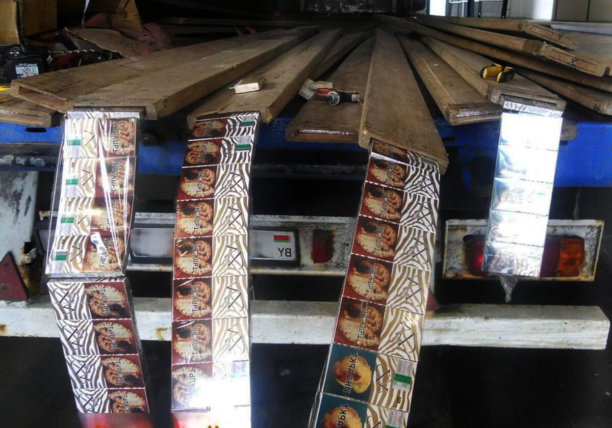 Чего только не придумывают контрабандисты...