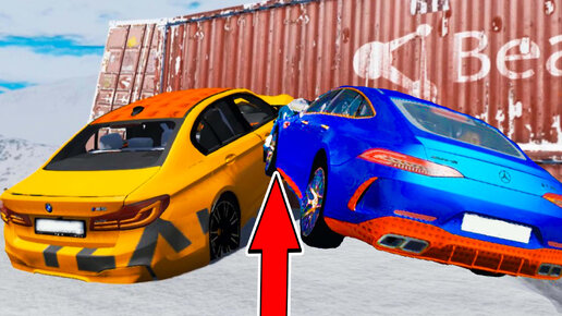 CRASH Testing BMW vs MERCEDES vs AUDI vs Volkswagen - BeamNG Drive