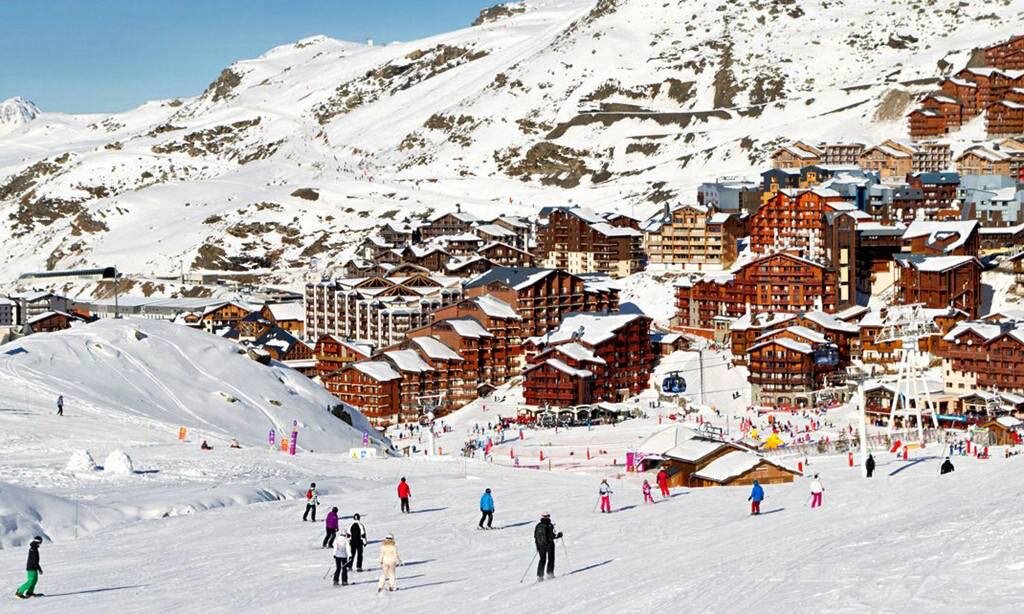 Tignes Франция горнолыжный курорт