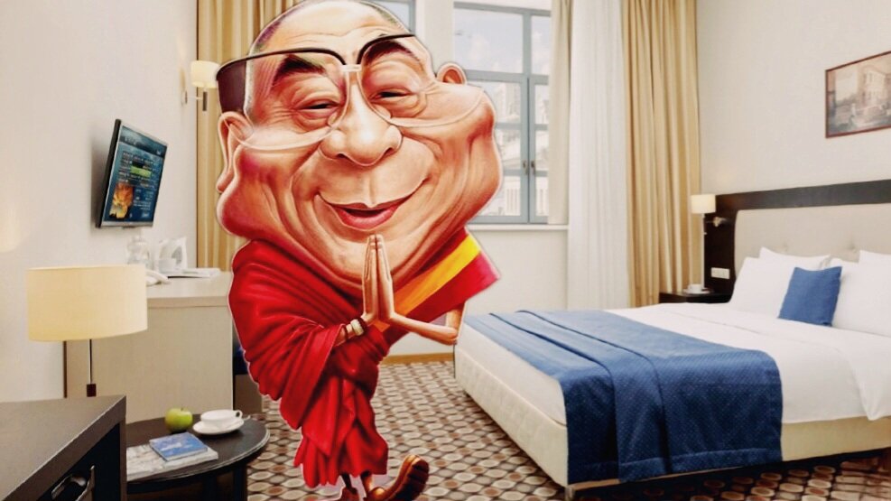 китаец на отдыхе