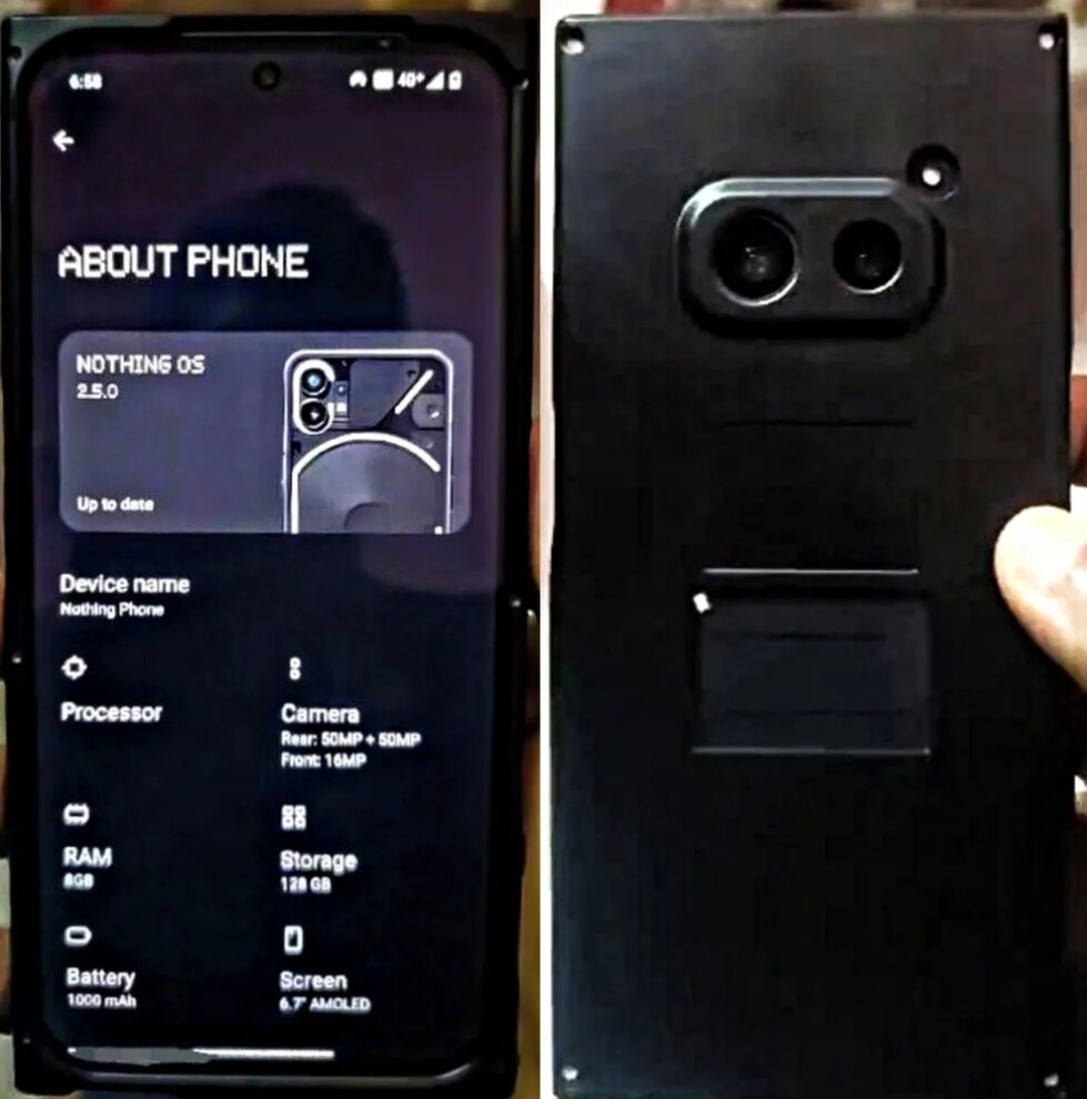 Показан дизайн Nothing Phone 2a с чипом MediaTek Dimensity 7200 SoC и 6,7  дюймовым AMOLED экраном | OVERCLOCKERS.RU | Дзен