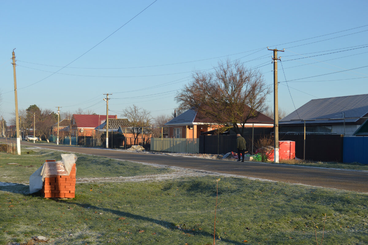 Фото автора. 17.12.2023. Станица. Солнечное утро.