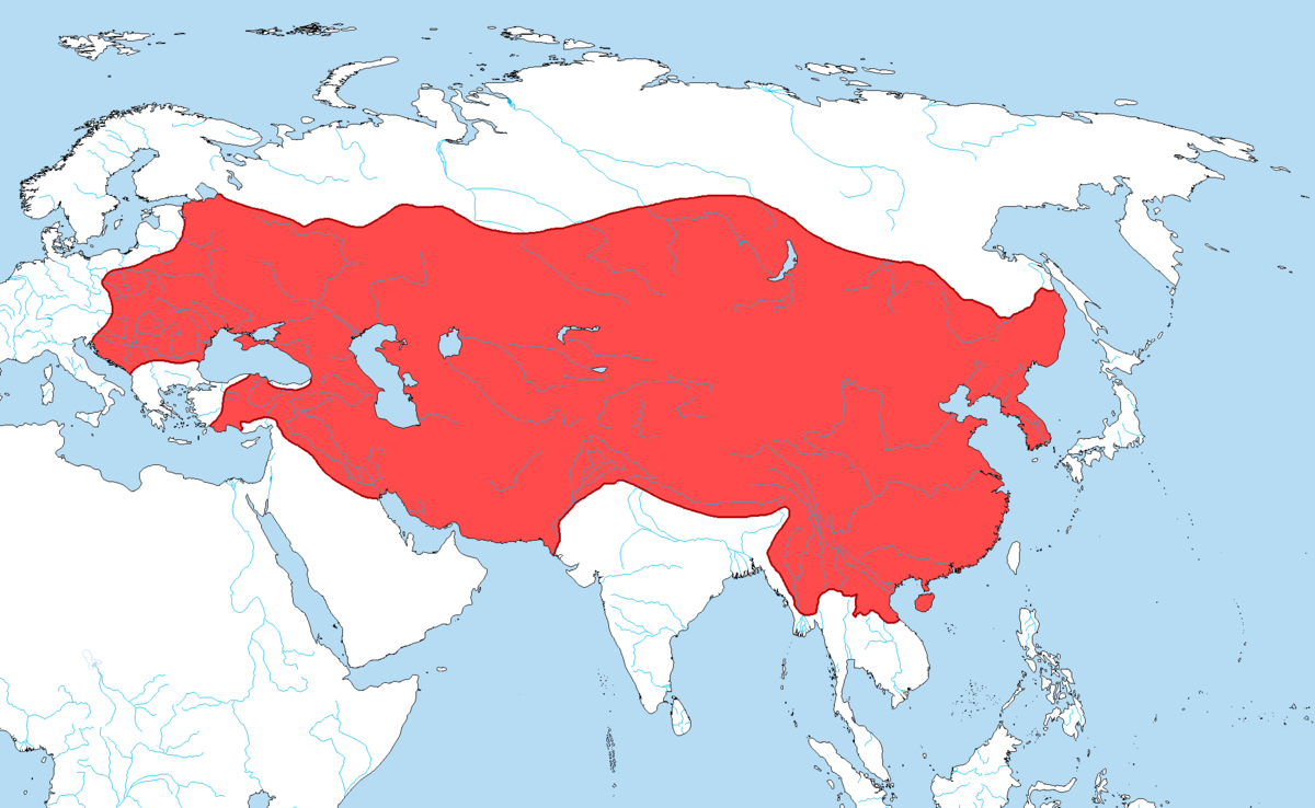 Какую территорию занимала империя великого. Монгольская Империя 1279 год карта. Монгольская Империя 1279. Монгольская Империя карта на пике могущества. Монгольская Империя Чингисхана карта.