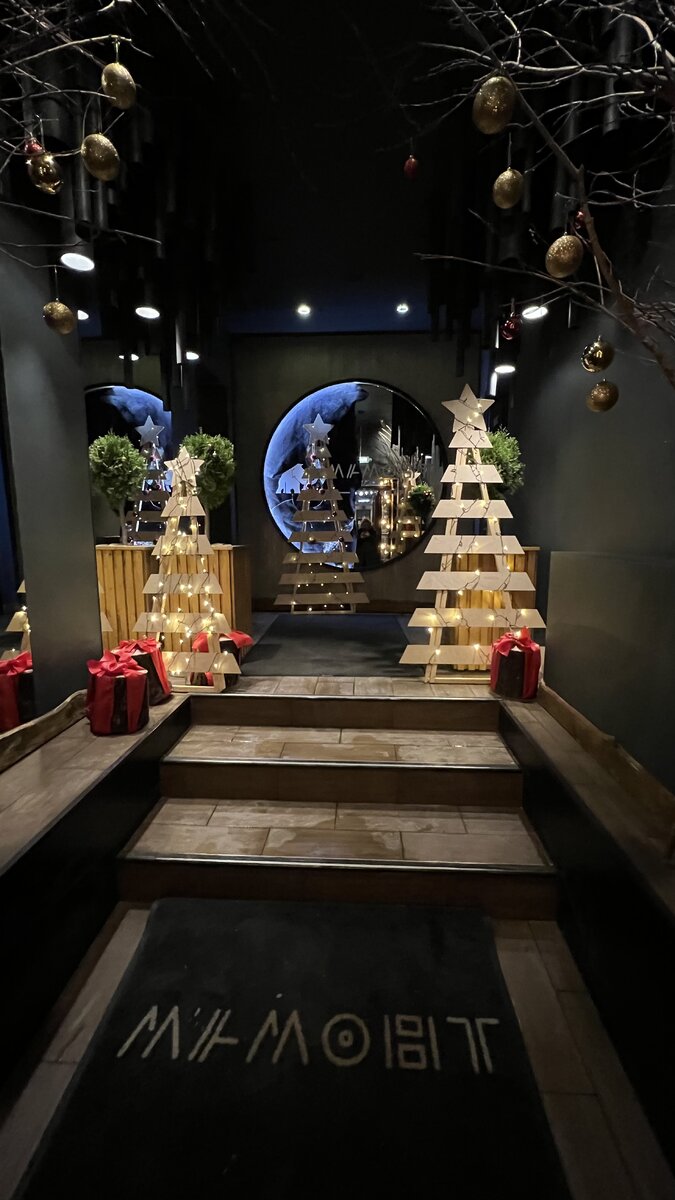 Входная группа в гастробар Мамонт 