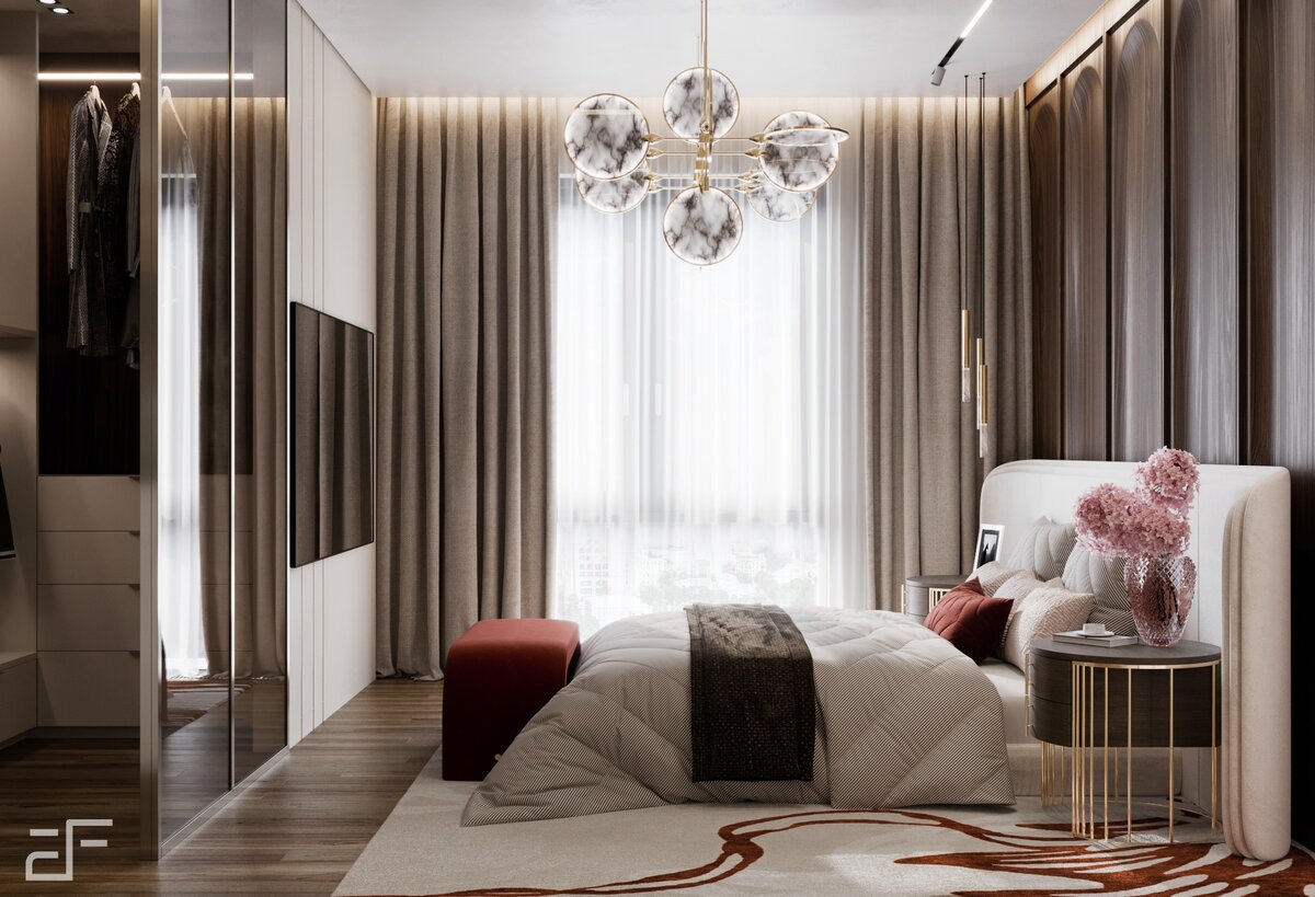 Дизайн мастер - спальни в современном стиле