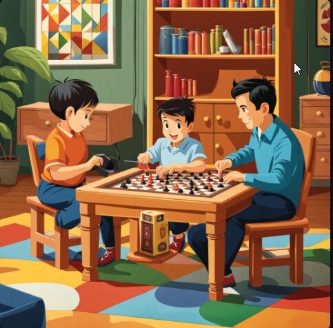 Как может быть, если действительно проводить время с детьми.