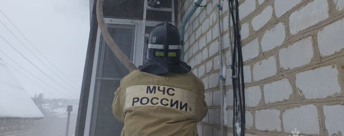    В Курской области пожар стал причиной гибели двух человек