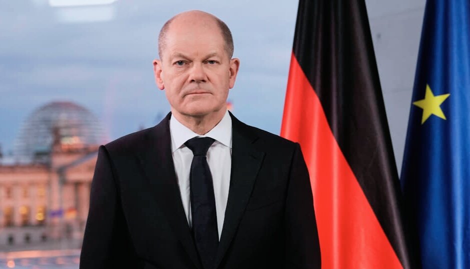 Из открытых источников в интернете. Канцлер Германии Олаф Шольц.