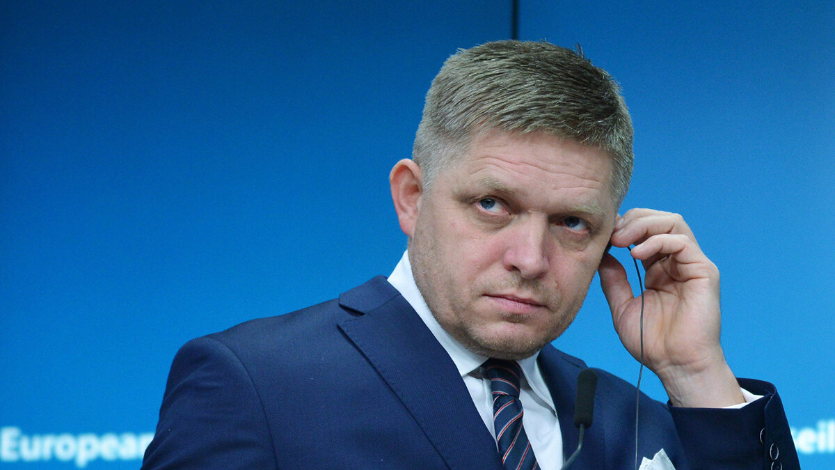    Премьер-министр Словакии Роберт Фицо© РИА Новости . Алексей Витвицкий