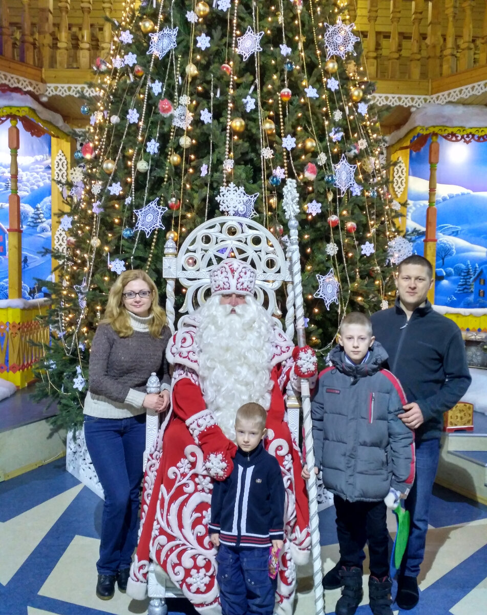 Дед Мороз в Великом Устюге.