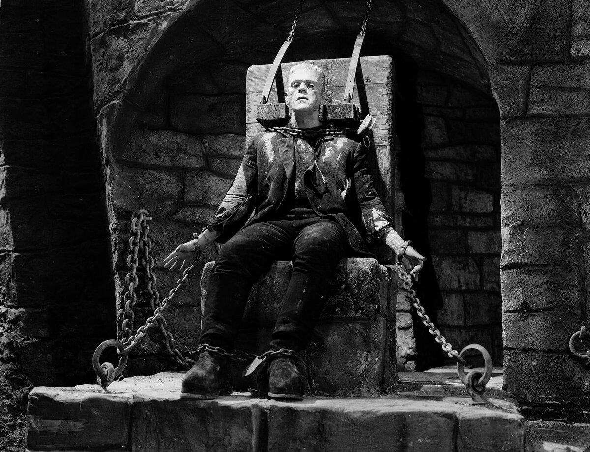 Кадр из фильма «Невеста Франкенштейна» (Bride of Frankenstein)