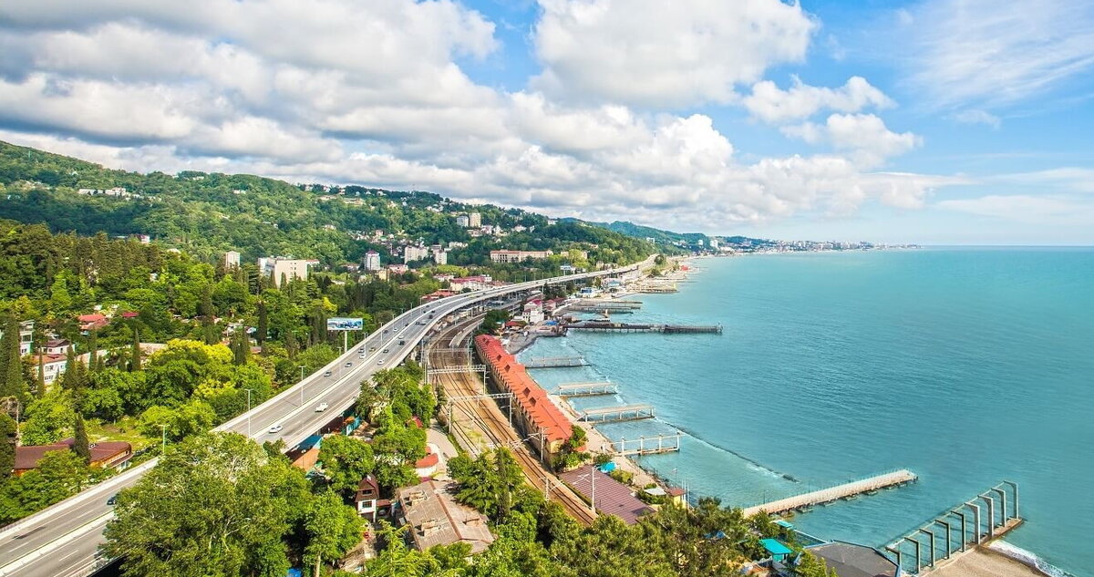 Сочи. Приморские поселки