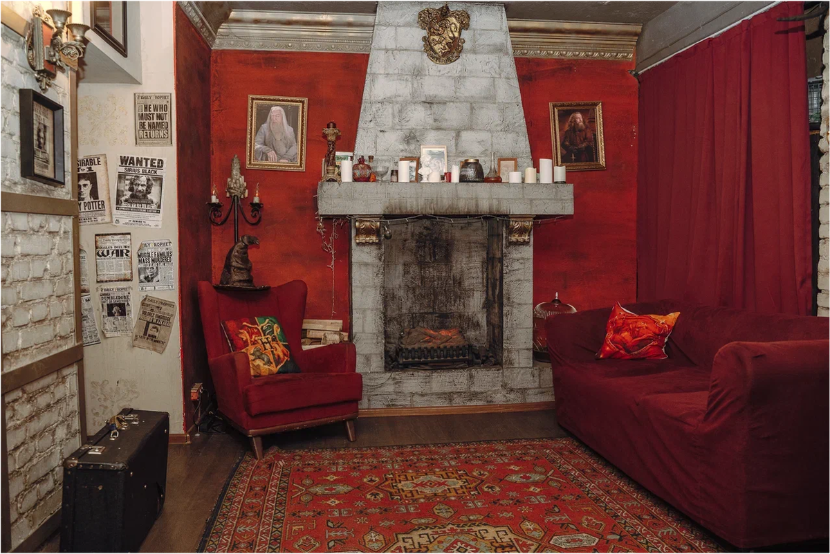 Гостиная Гриффиндор. Фото из открытых источников. 