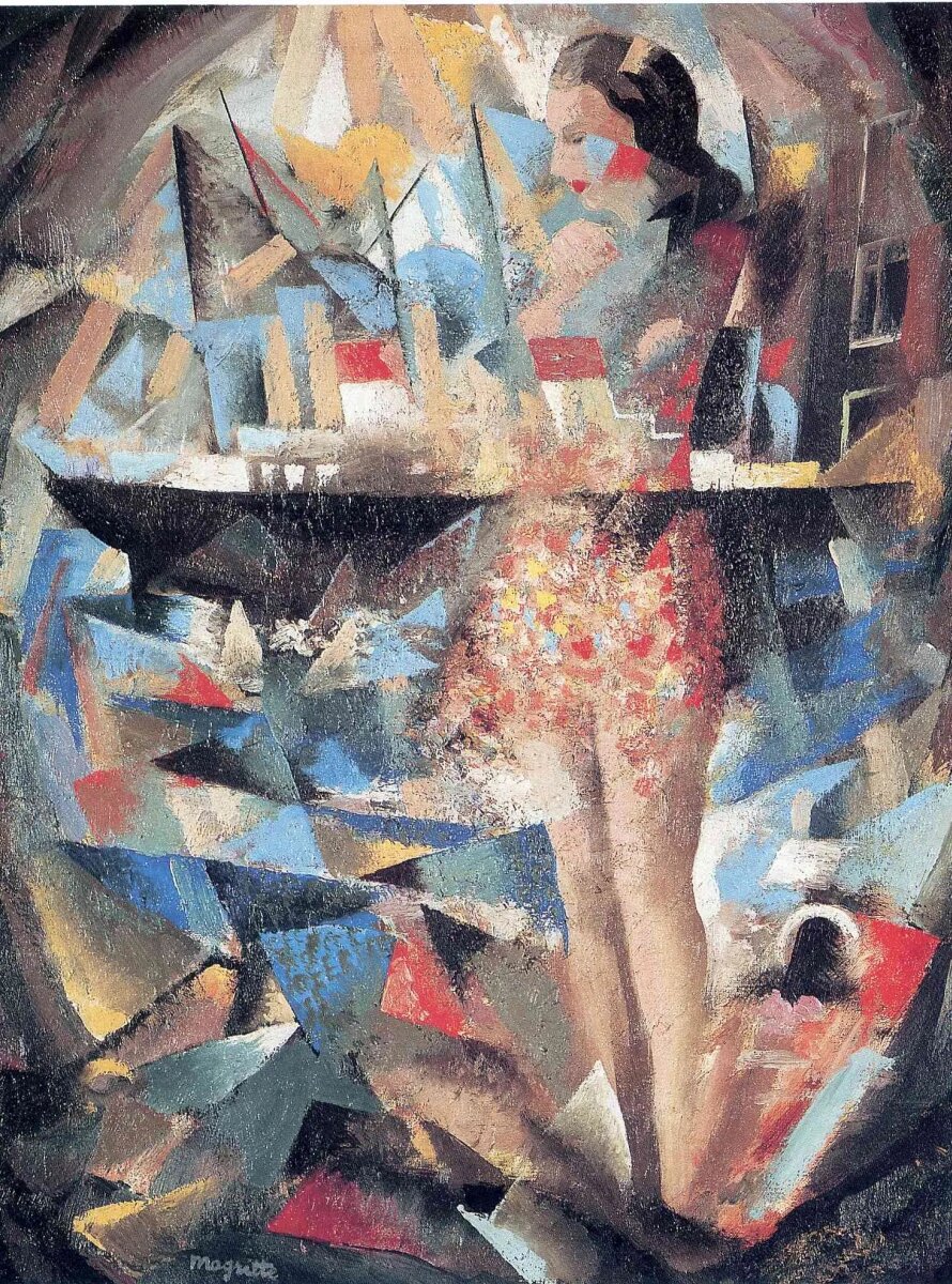 Рене Магритт – «Молодость», 1924 год; 50,5 х 41 см.