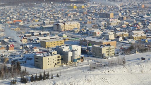 Город Нюрба, Якутия - раскинувшийся на берегу славного Вилюя (2023)