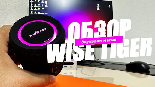 Звуковая магия: Распаковка и Тестирование Портативной Колонки Wise Tiger P1S с 15 Вт мощности