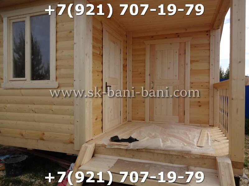 Хорошая компания по строительству брусовых бань под ключ в Московской ...