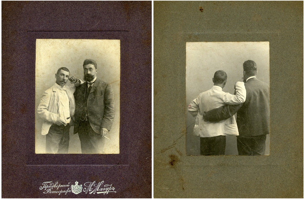 Михаил Мазур (слева), Иосиф Гезлемез (справа)