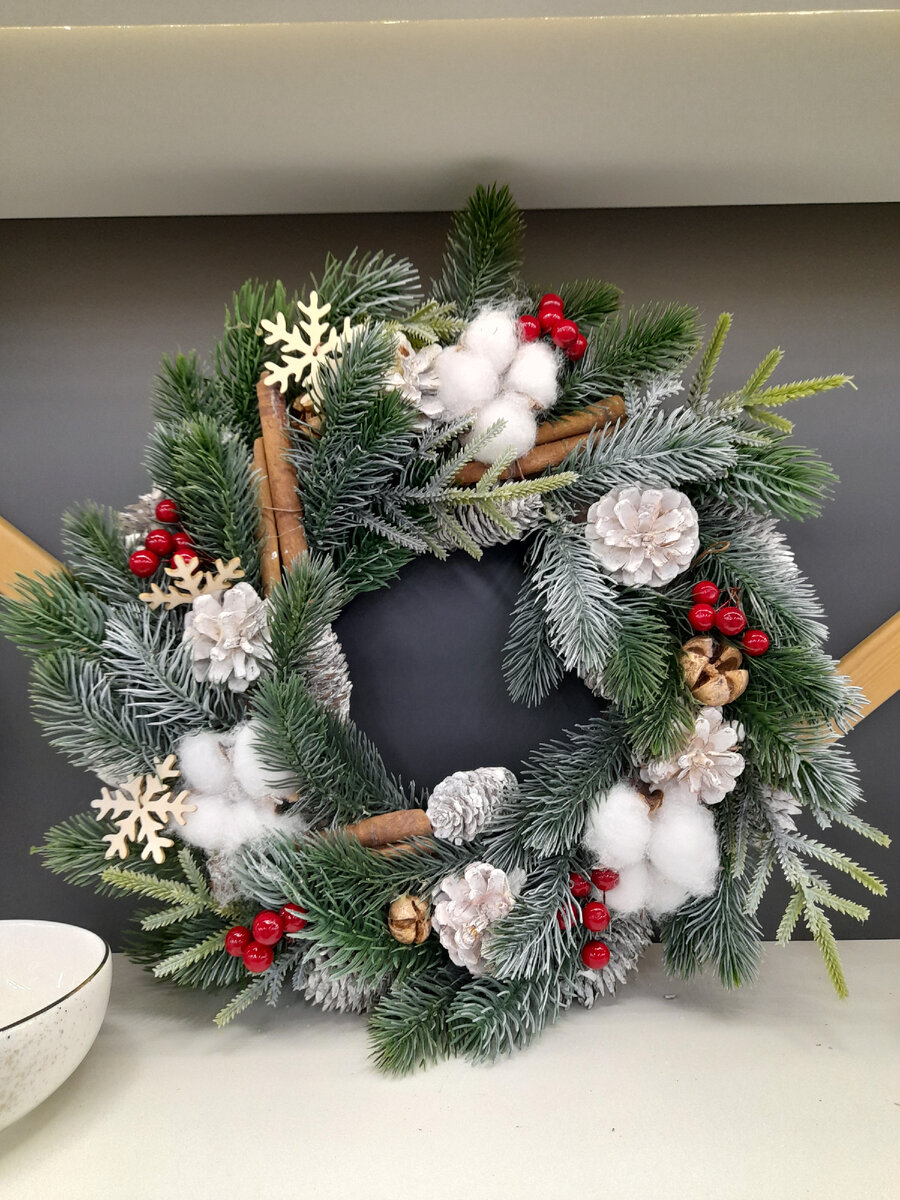 Венок новогодний!