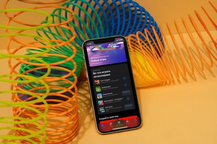    Apple часто делает подборки с прикольными играми