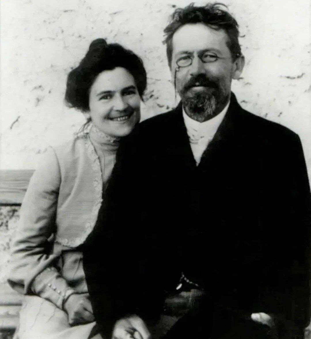 Антон Павлович Чехов и Ольга Клиппер-Чехова