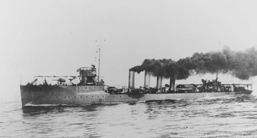 Американский эсминец USS Fanning (DD-37)