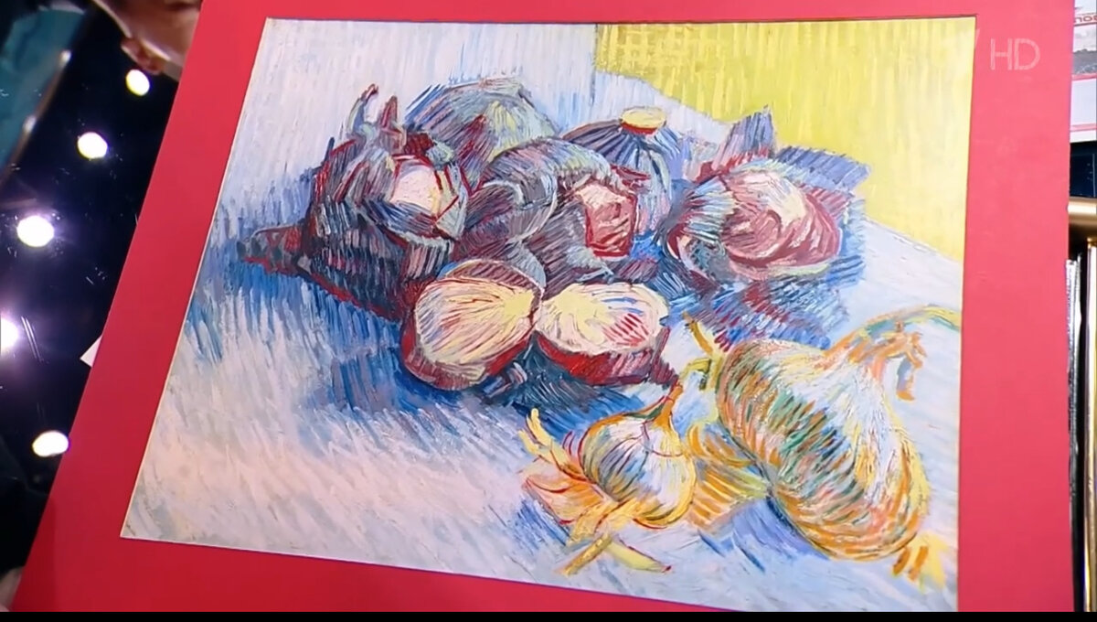 Картина Ван Гога "Красная капуста и чеснок"