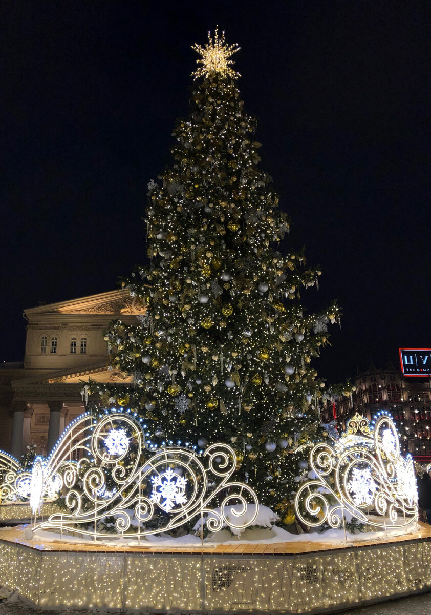 Большая елка на Театральной площади