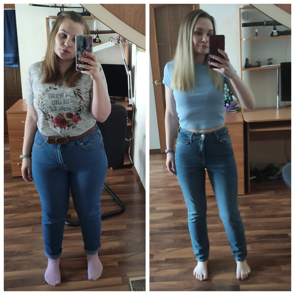 Результат моего похудения 