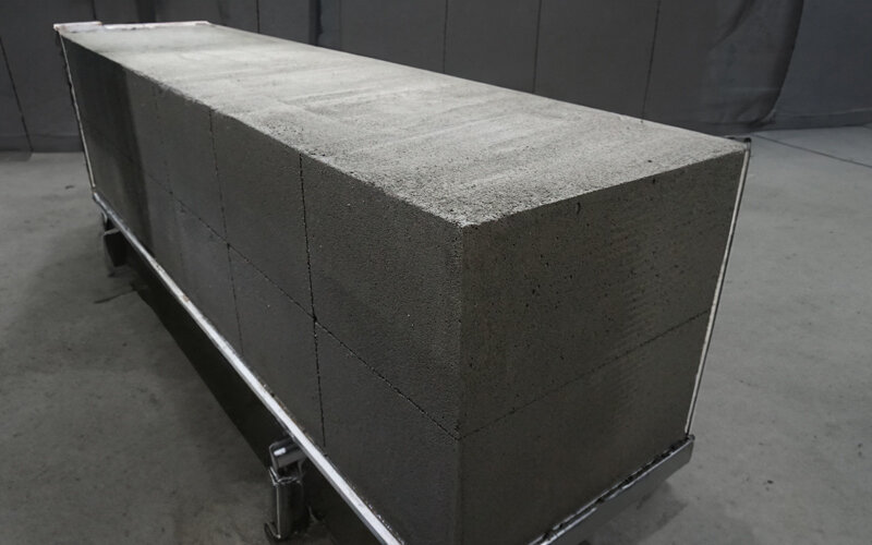 Газобетонный массив