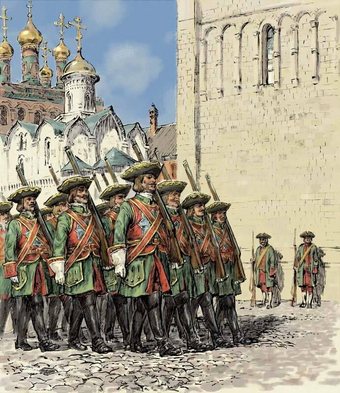 Екатерининские солдаты.