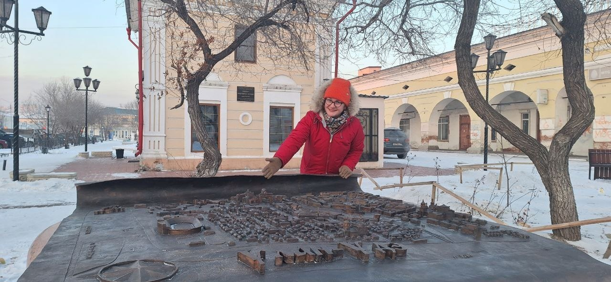 Объемная карта города Улан-Удэ. Фото Сергей Мясников