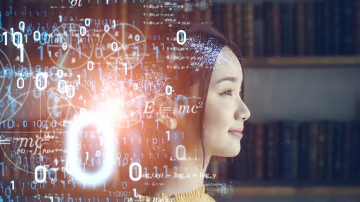    Девочка вычисляет:iStockPhoto