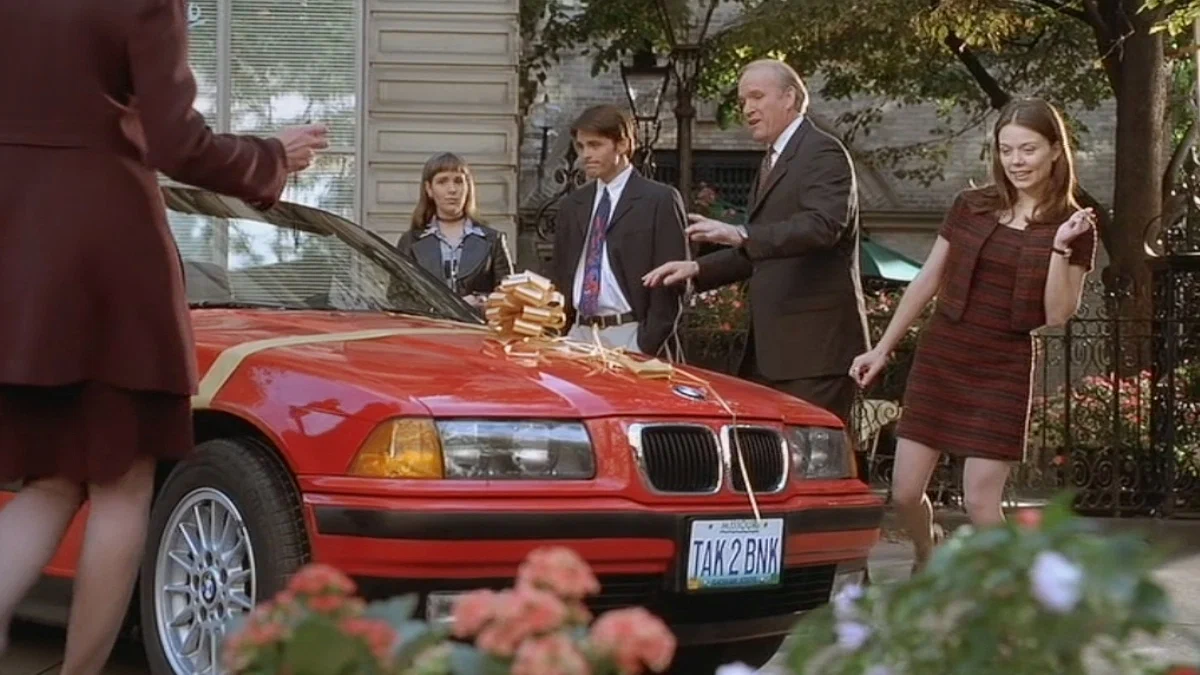 Кадр из фильма "Трасса 60". Лицо именинника говорит само за себя